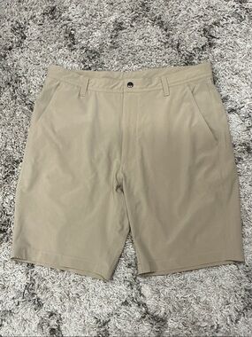 Men's Tan Performance Shorts